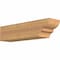 Ekena Millwork Ridgewood Smooth Rafter Tail, Western Red Cedar, 5 1/2"W x 6"H x 24"L RFT06X06X24RID00SWR - alternate 1